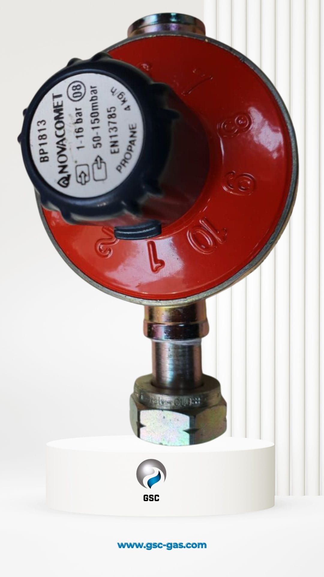 منظم غاز 4 كيلو نص بوصة فرنسا