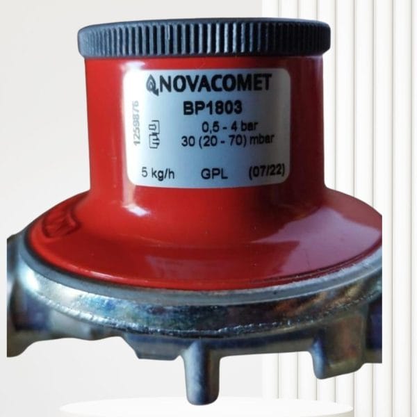 منظم غاز ضغط منخفض نص بوصة  5  كج (20-70) ملي بار