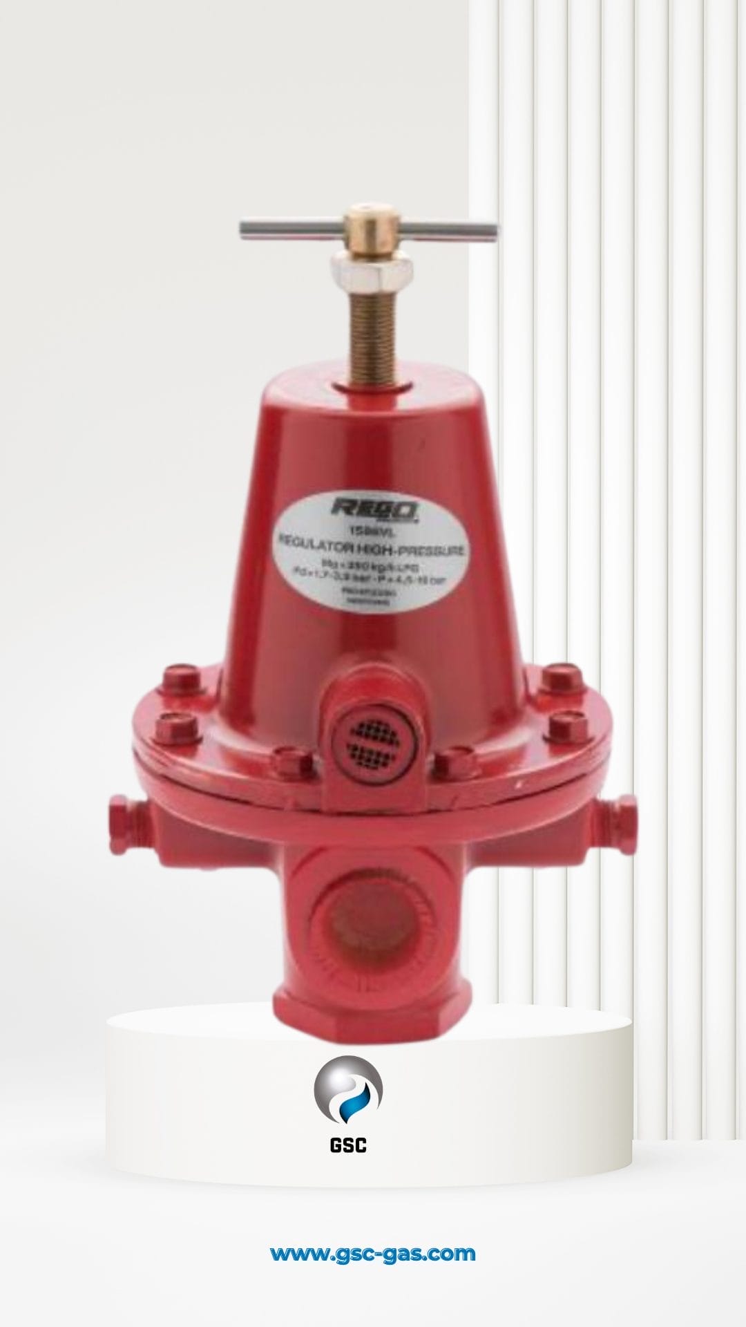 منظم ضغط عالي خزان امريكا نص بوصة منظم غاز ضغط عالي خزان أمريكا