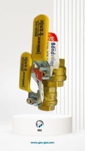 محابس غاز رئيسي نص بوصة ( امريكى )