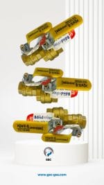 محابس غاز رئيسي نص بوصة ( امريكى )