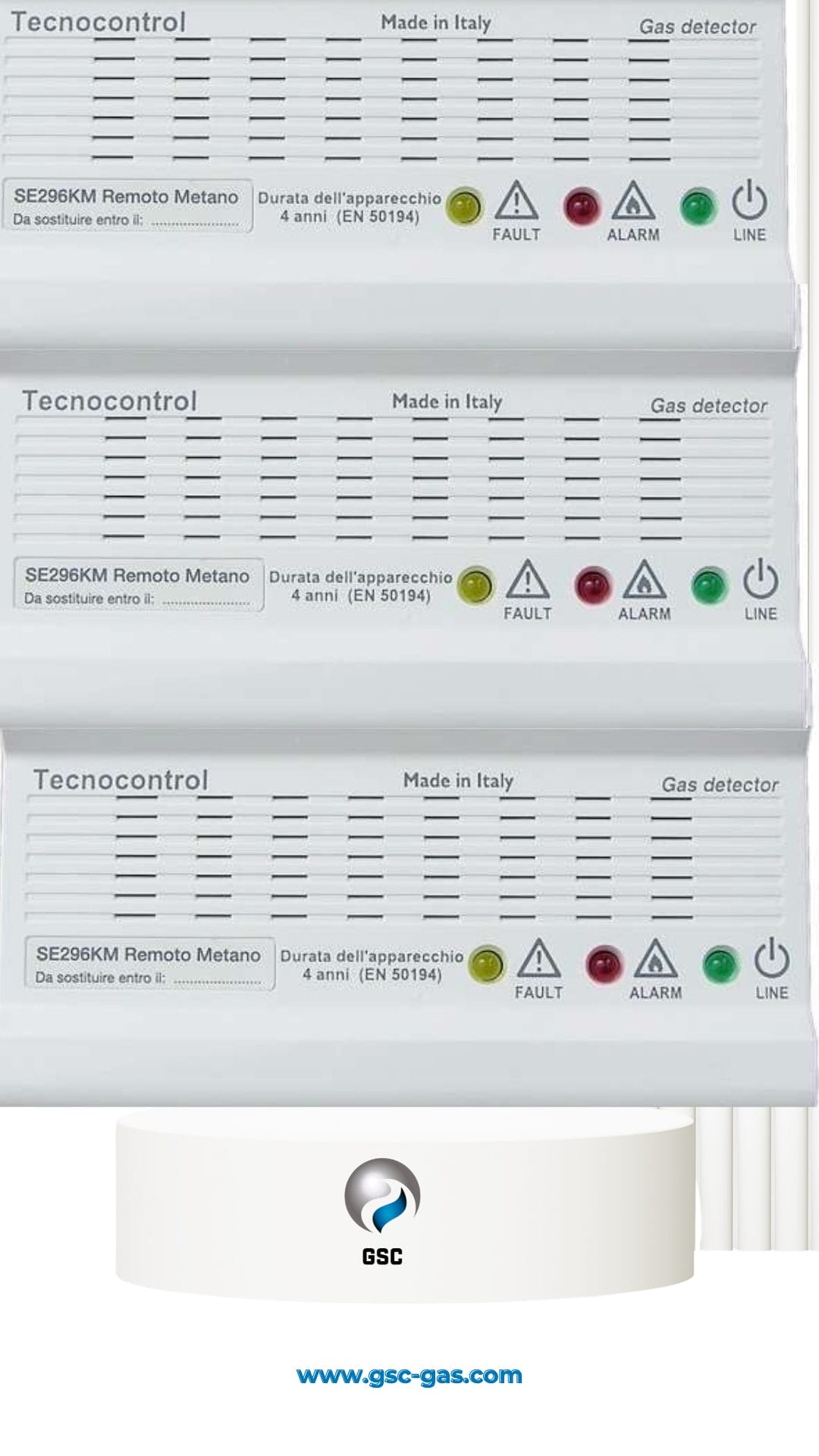 كاشف تسرب الغاز المنزلي Tecnocontrol
