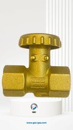 محبس غاز نحاس ايطالى سن داخلي