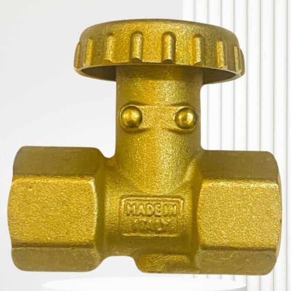 محبس غاز نحاس ايطالى سن داخلي