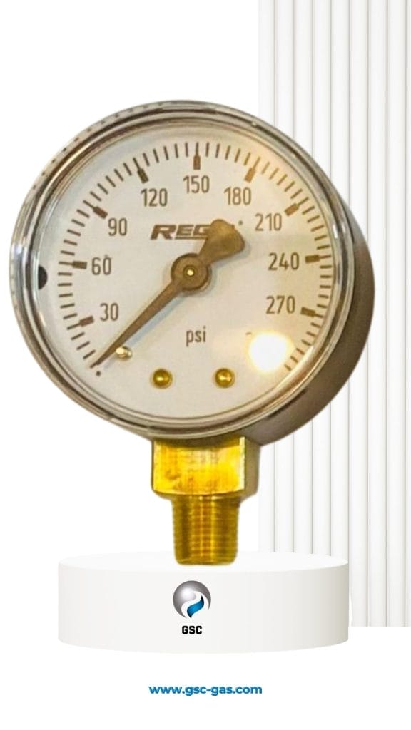 جهاز قياس ضغط الغاز